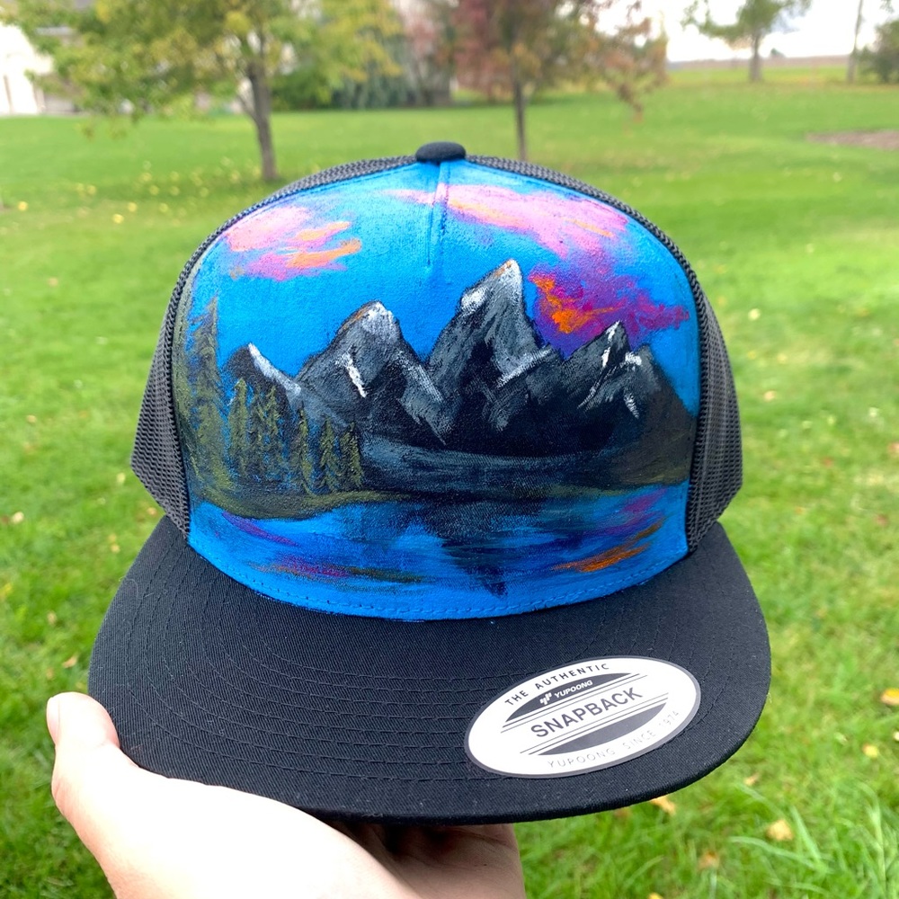 GRAND TETONS. Original Trucker SnapBack